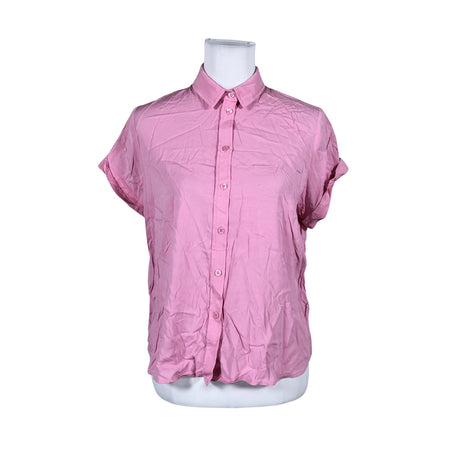 Unisex Samsoe&Samsoe - Lühikeste käistega pluus, suurus 40 - Heleroosa ()