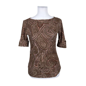 Unisex Lauren Ralph Lauren - T-särk, suurus 36 - Pruun (1)
