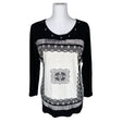 Unisex Voglia - Trikotaažist pluus, suurus 40 - Must ()