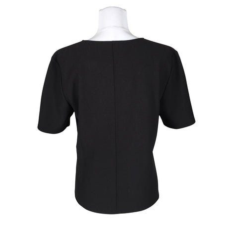 Unisex Marville Road - Lühikeste käistega pluus, suurus 40 - Must (2)