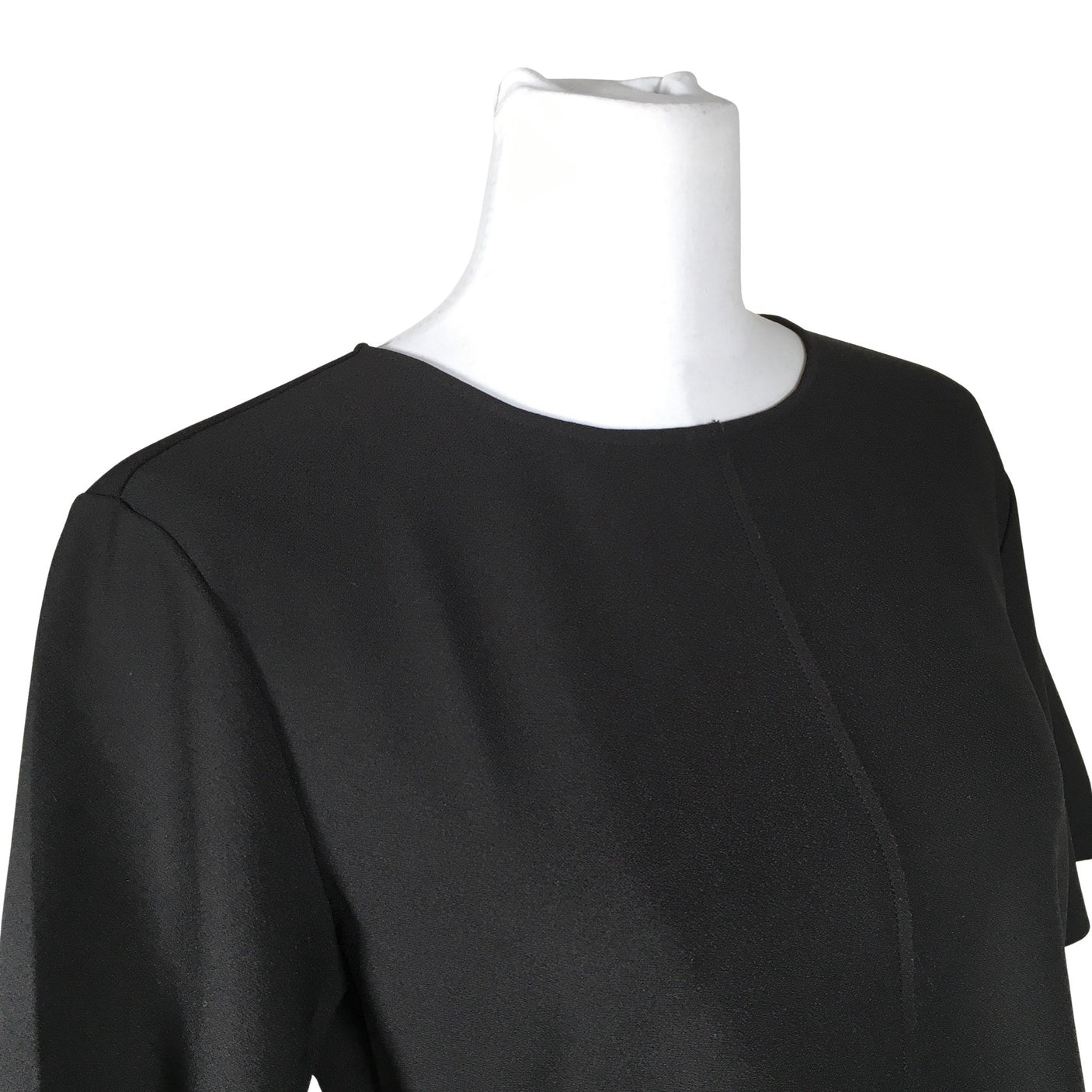 Unisex Marville Road - Lühikeste käistega pluus, suurus 40 - Must (3)