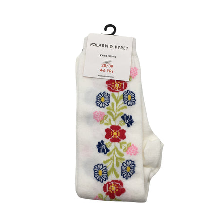Unisex Polarn O. Pyret - Sokid, suurus 29 - Valge ()