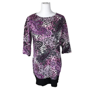 Unisex Aventura - Trikotaažist tuunika, suurus 40 - Lilla (1)