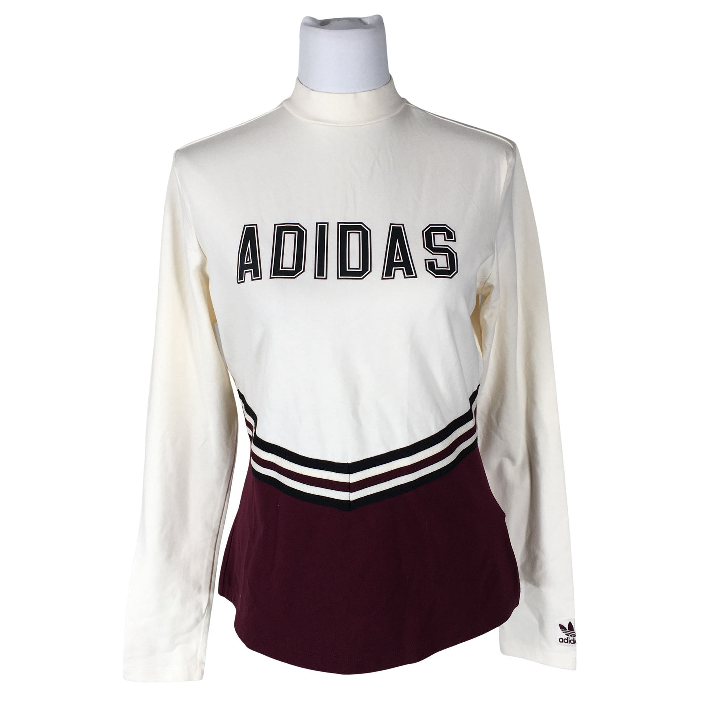 Unisex Adidas - Trikotaažist pluus, suurus 40 - Beige (1)