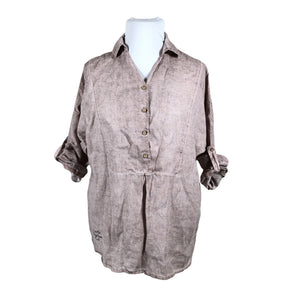 Unisex Bohemiana - Mitteveniv tuunika, suurus 44 - Heleroosa (1)