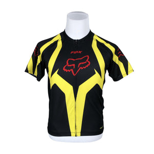 Unisex Fox - Spordisärk, lühikesed käised, suurus M - Must (1)