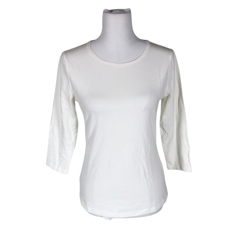 Unisex Ril's - Trikotaažist pluus, suurus 38 - Valge ()