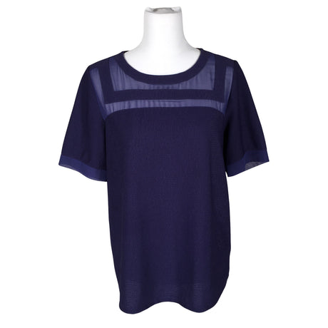 Unisex Calvin Klein - Lühikeste käistega pluus, suurus 38 - Sinine ()