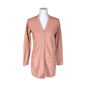 Unisex Alpa - Kardigan, suurus 38 - Heleroosa (1)