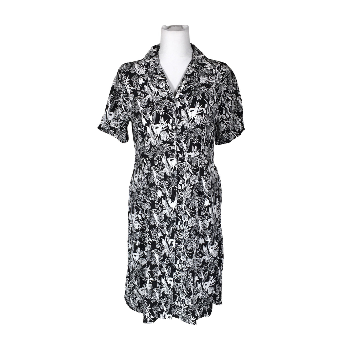 Unisex Nanso - Õhuke kleit, suurus 40 - Must (1)