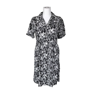 Unisex Nanso - Õhuke kleit, suurus 40 - Must (1)
