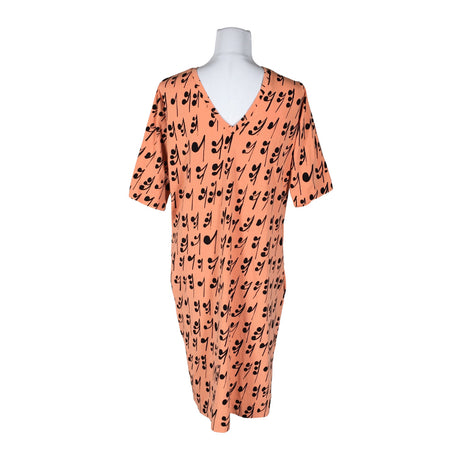 Unisex Papu - Trikotaažist kleit, suurus 36 - Oranž (2)