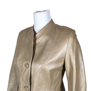 Unisex Friitala - Nahktagi, suurus 36 - Beige (3)