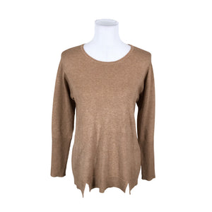 Unisex Claire.dk - Lühikeste käistega pluus, suurus 34 - Pruun (1)
