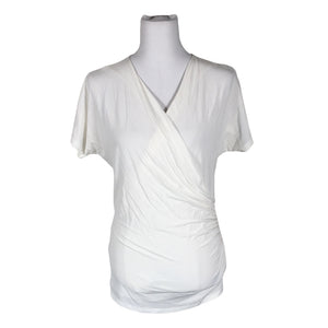 Unisex Marella - Lühikeste käistega pluus, suurus 38 - Valge (1)