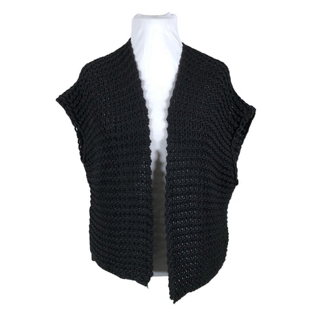 Unisex Bohemiana - Kootud vest, suurus 44 - Must ()