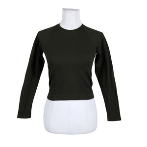 Unisex Soc - Spordisärk, pikad käised, suurus 34 - Roheline (1)