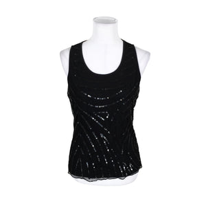 Unisex Bandolera - Trikotaažist topp, suurus 36 - Must (1)