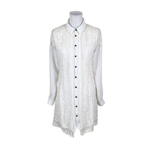 Unisex Cream - Õhuke kleit, suurus 38 - Valge (1)