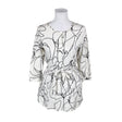 Unisex NOSH - Trikotaažist tuunika, suurus 34 - Valge ()