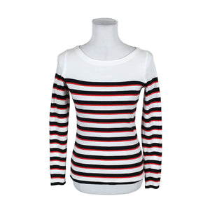 Unisex Esprit - Trikotaažist pluus, suurus 34 - Valge (1)