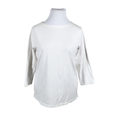 Unisex Noom - Trikotaažist pluus, suurus 44 - Valge ()