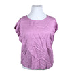 Unisex Nanso - Lühikeste käistega pluus, suurus 46 - Heleroosa ()
