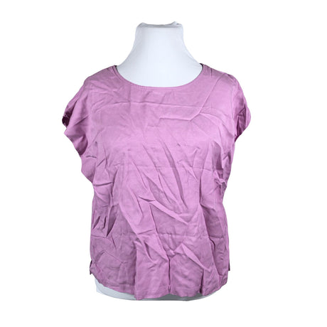 Unisex Nanso - Lühikeste käistega pluus, suurus 46 - Heleroosa ()