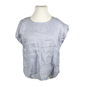 Unisex Nanso - Lühikeste käistega pluus, suurus 44 - Helesinine (1)