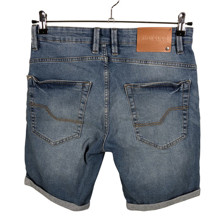 Unisex Indicode - Teksast lühikesed püksid, suurus S - Sinine (2)