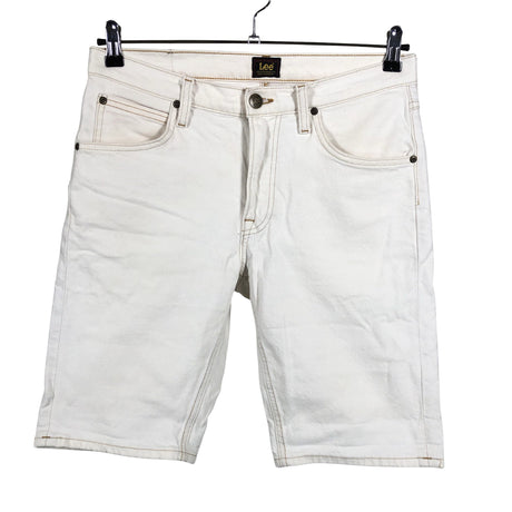 Unisex Lee - Teksast lühikesed püksid, suurus 40 - Looduslik valge ()