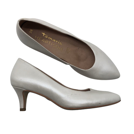 Unisex Tamaris - Kontsakingad, suurus 38 - Valge ()