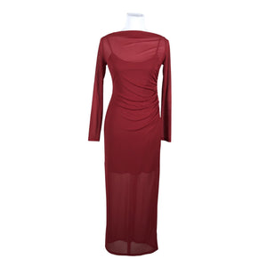 Unisex Forever New - Pidulik kleit, suurus 38 - Veinipunane (1)