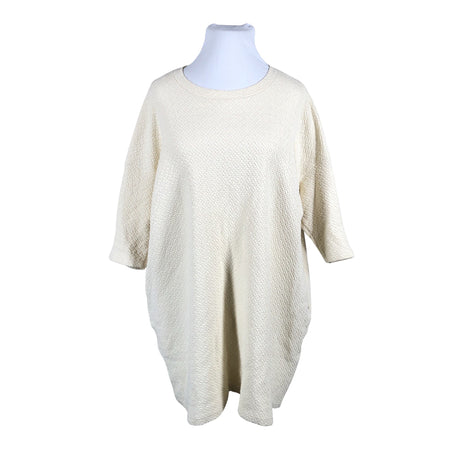 Unisex Nooki - Dressikangast kleit, suurus 42 - Looduslik valge ()