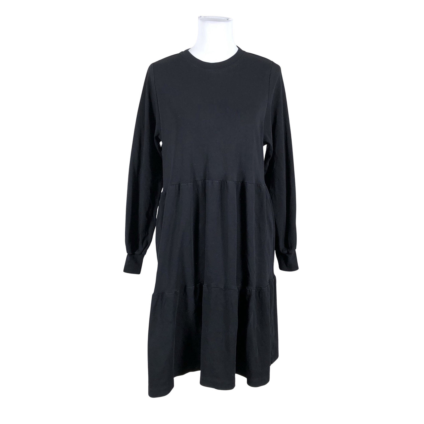 Unisex Riva Clothing - Dressikangast kleit, suurus 36 - Must (1)