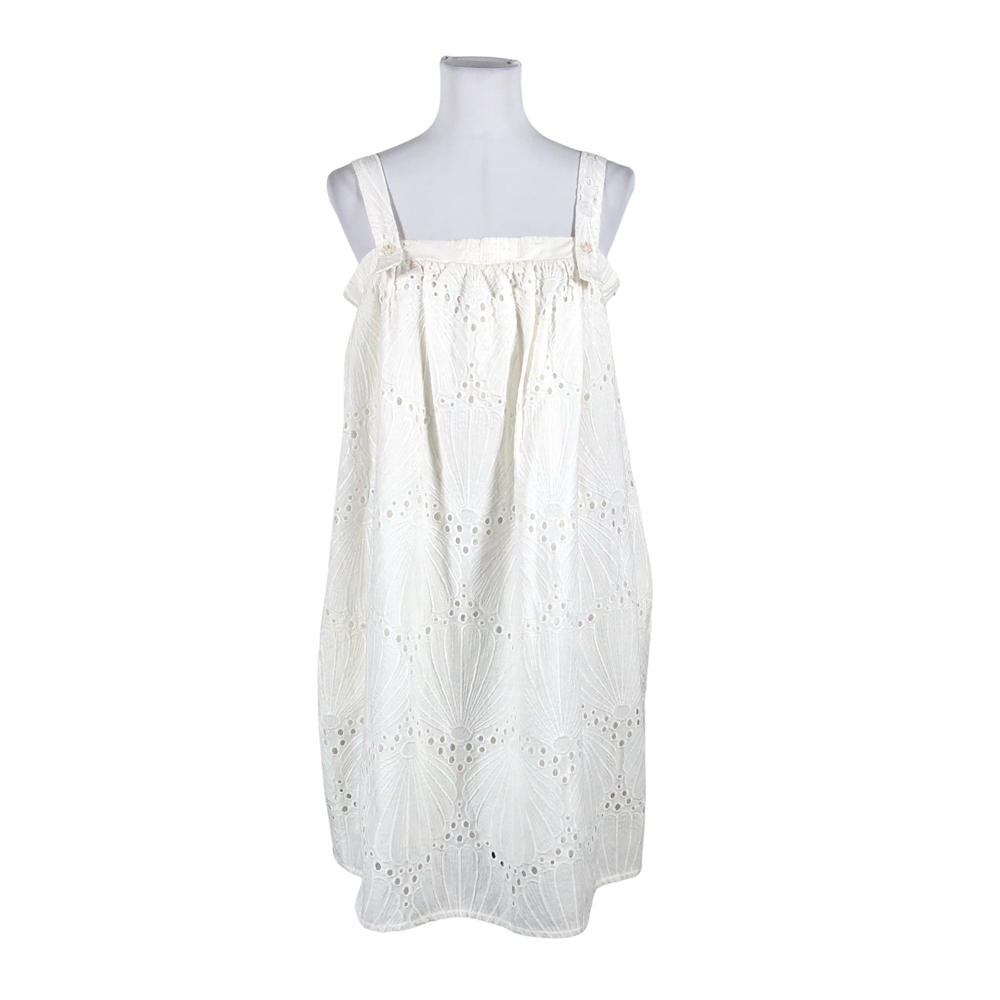 Unisex IVANAhelsinki - Mitteveniv kleit, suurus 40 - Valge (1)