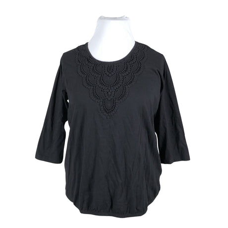 Unisex Zhenzi - Trikotaažist pluus, suurus 46 - Must ()
