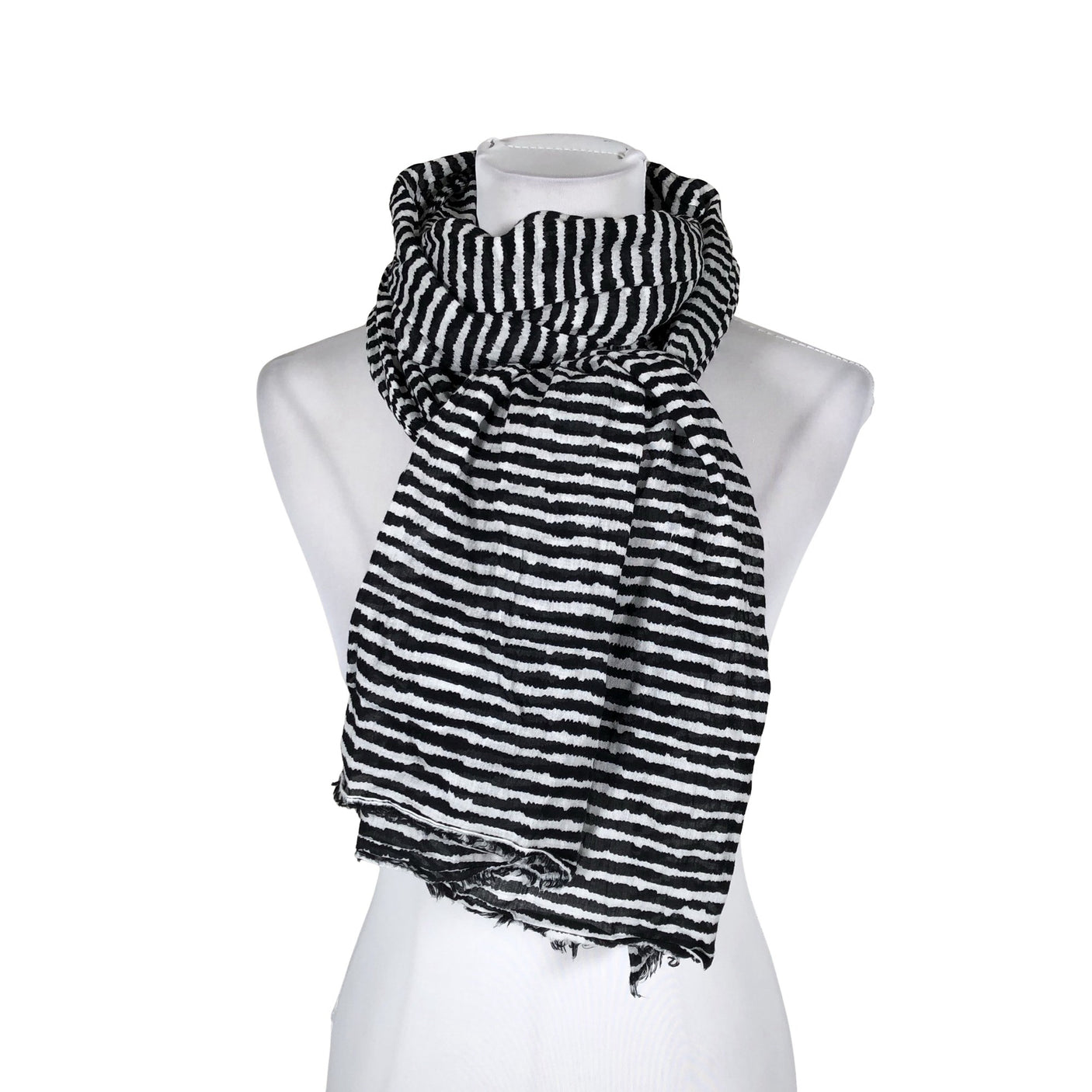 Unisex Nanso - Õhuke sall, suurus Maxi - Valge (1)