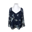 Unisex Zizzi - Pluus, suurus 42 - Sinine ()