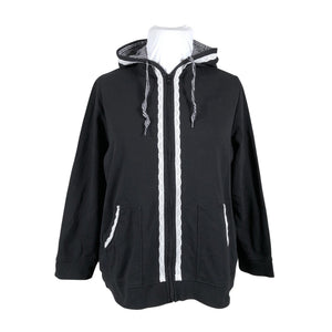Unisex Ulla Popken - Dressipluus, suurus 46 - Must (1)