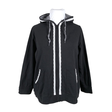 Unisex Ulla Popken - Dressipluus, suurus 46 - Must ()