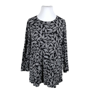 Unisex Nanso - Trikotaažist tuunika, suurus 42 - Must (1)