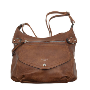 Unisex David Jones - Õlakott, suurus Midi - Pruun (1)
