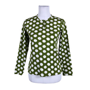 Unisex Marimekko - Trikotaažist pluus, suurus 38 - Roheline (1)