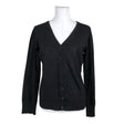 Unisex Fransa - Kardigan, suurus 40 - Must ()