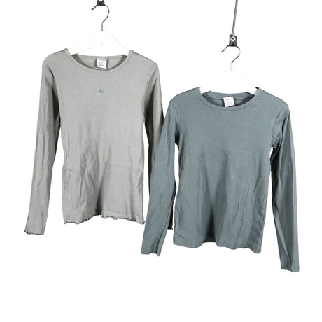 Unisex Lindex - Trikotaažist pluus, suurus 128 - 134 - Hall ()