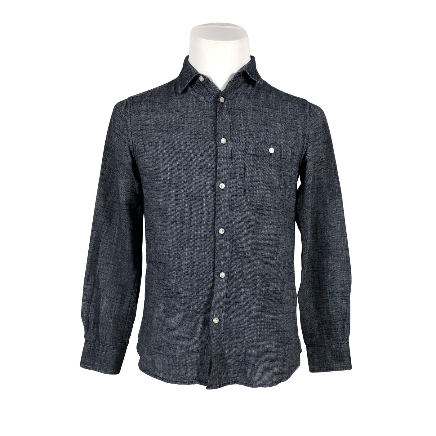 Unisex Knowledge Cotton Apparel - Triiksärk, suurus S - Sinine (1)