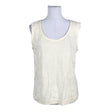 Unisex Anne Linnonmaa - Kootud vest, suurus 40 - Looduslik valge ()