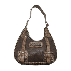 Unisex Guess - Õlakott, suurus Midi - Pruun (1)
