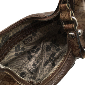 Unisex Guess - Õlakott, suurus Midi - Pruun (2)